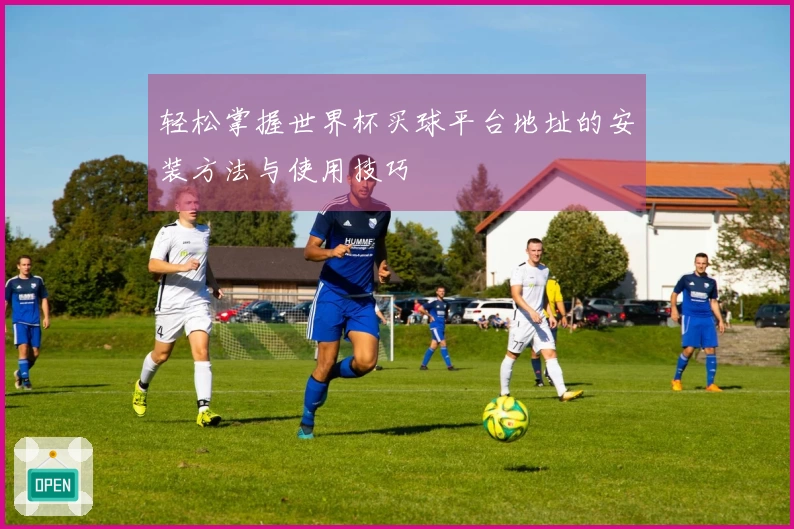 轻松掌握世界杯买球平台地址的安装方法与使用技巧